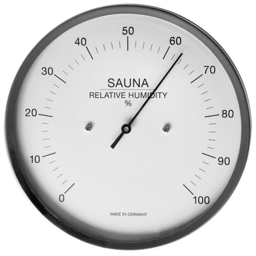 Sauna Hygrometer 5.1 Inch, 191-01EN (English)