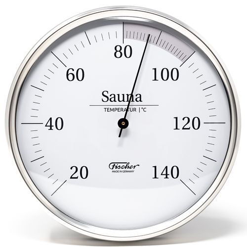 Sauna Thermometer 6.3 Inch, 198-01 (German, °C)