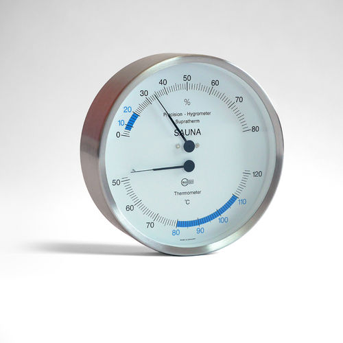 Barigo Sauna Thermometer & Hygrometer, ø 130 mm - °C / 962 THSARF
