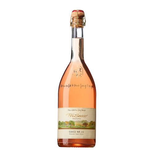 PriSecco "Cuvée Nr.23" - alkoholfrei Rhabarber | Apfel | Blüten