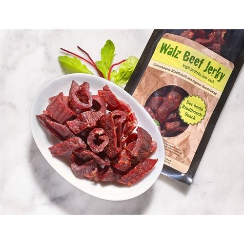WALZ Beef Jerky - der Snack aus getrocknetem Rindfleisch