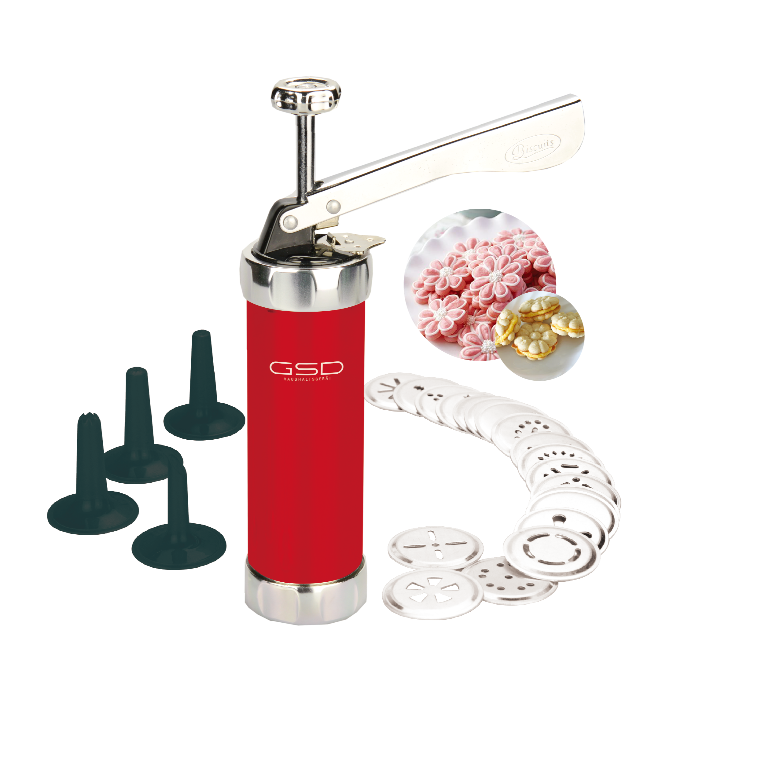 Imperia Metall-Gebäckpresse – Kekse & Gebäck einfach selbst machen Imperia Metall-Gebäckpresse – Kekse & Gebäck einfach selbst machen