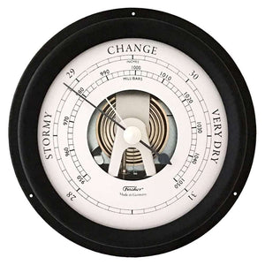 Fischer Barometer, Schwarz, 125 mm - 1508B-06-US (US-Version / Inch)