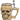 KING-WERK Bierkrug "Skull" Totenkopf 0,4L