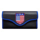 USA, nero, bordo blu - N. 8732