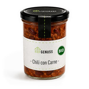 Bio Chili con Carne im Glas 420 g vom Hoflieferant Munz