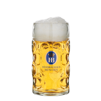 Original Hofbräuhaus München, Glaskrug, “Isarseidel“