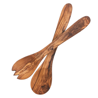 PASTERKAMP Salatbesteck „Provence“ aus Olivenholz - 30 cm