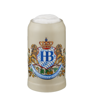 Original Hofbräuhaus Bierkrug Löwendekor