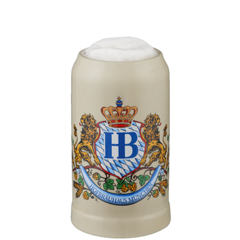 Original Hofbräuhaus Bierkrug Löwendekor