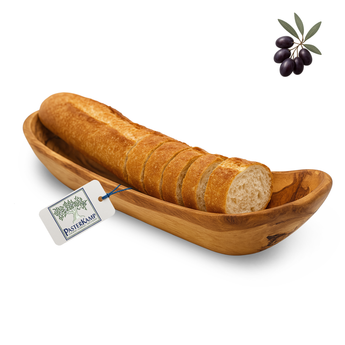 PASTERKAMP Baguette-Schale aus Olivenholz - 30 cm