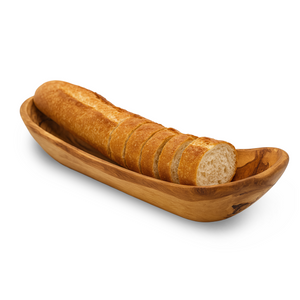 PASTERKAMP Baguette-Schale aus Olivenholz - 30 cm