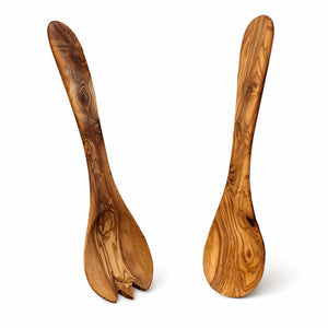 PASTERKAMP Salatbesteck „Provence“ aus Olivenholz - 30 cm