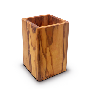 PASTERKAMP Utensilienhalter aus Olivenholz - Ø 16 cm