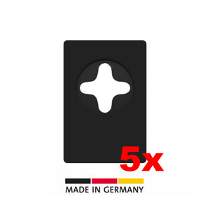 Piastre raschianti Westmark, 5 pezzi, per »KERNFIX« n. 4035 - #4037-225X-VE5